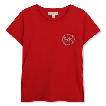 Girls Red Logo T-Shirt