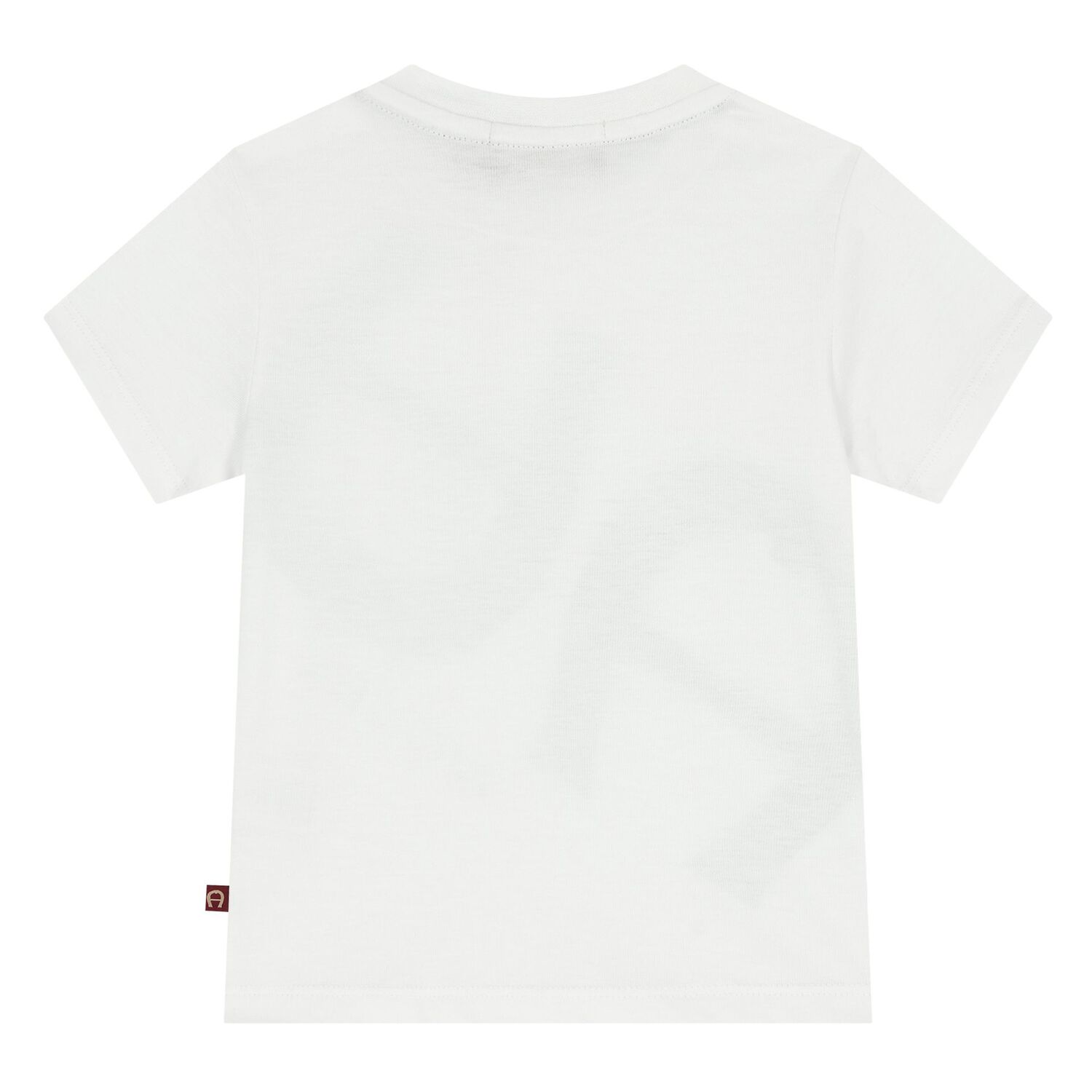 Younger Boys White Logo T-Shirt, 1, hi-res image number null
