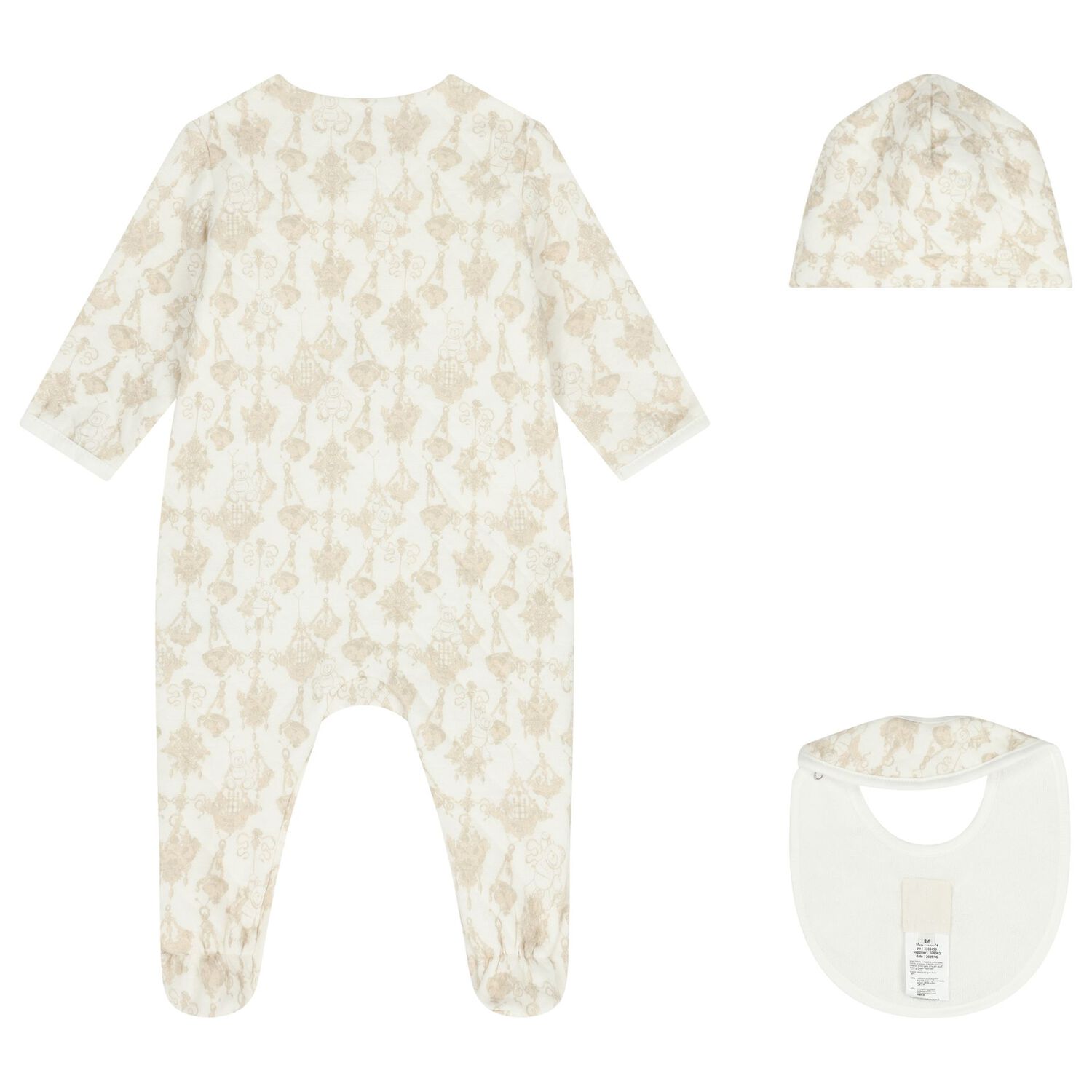 Ivory Logo Babygrow Gift Set, 1, hi-res