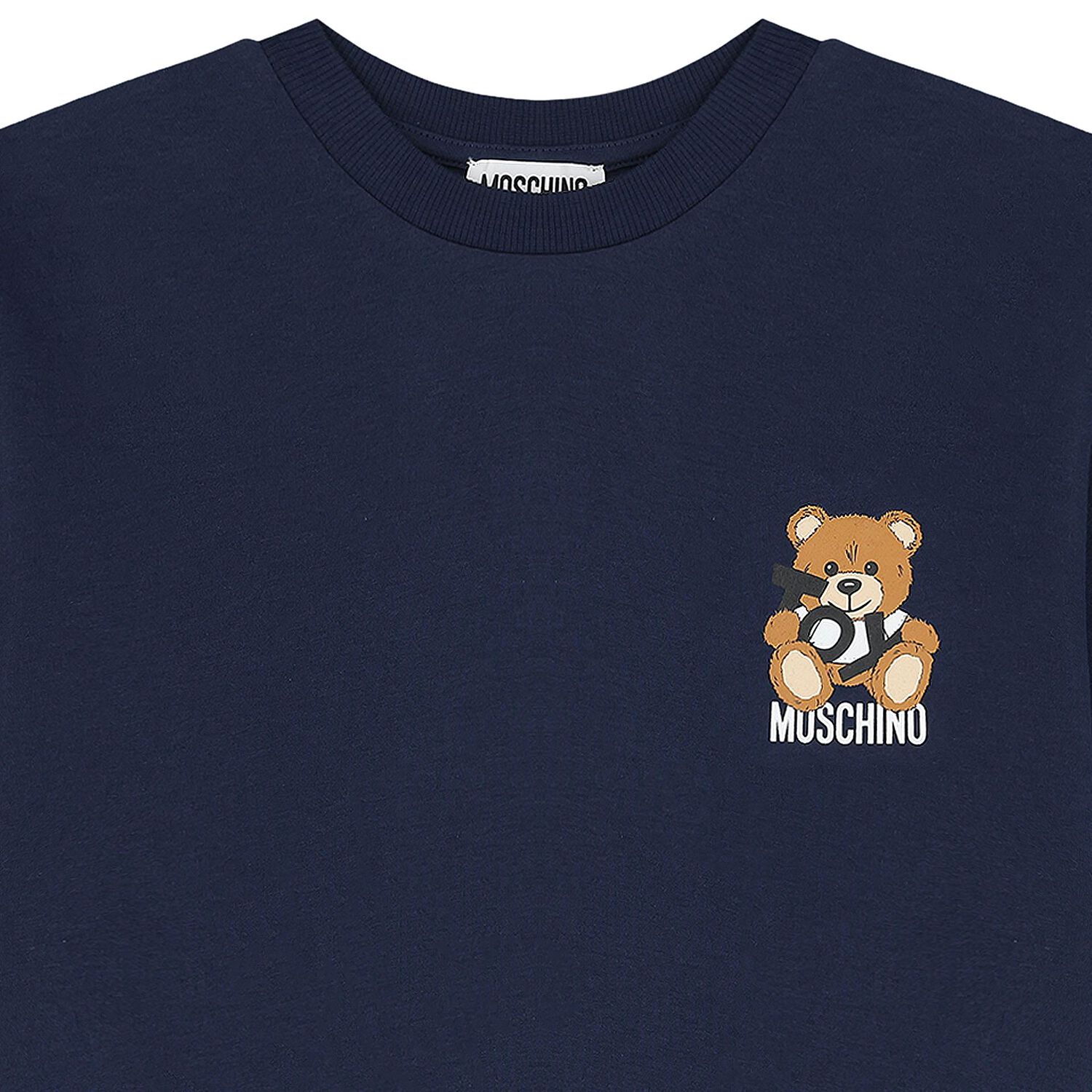 Navy Blue Teddy Bear Logo T-Shirt, 2, hi-res