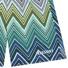 Boys Multi-Coloured Zigzag Swim Shorts, 1, hi-res