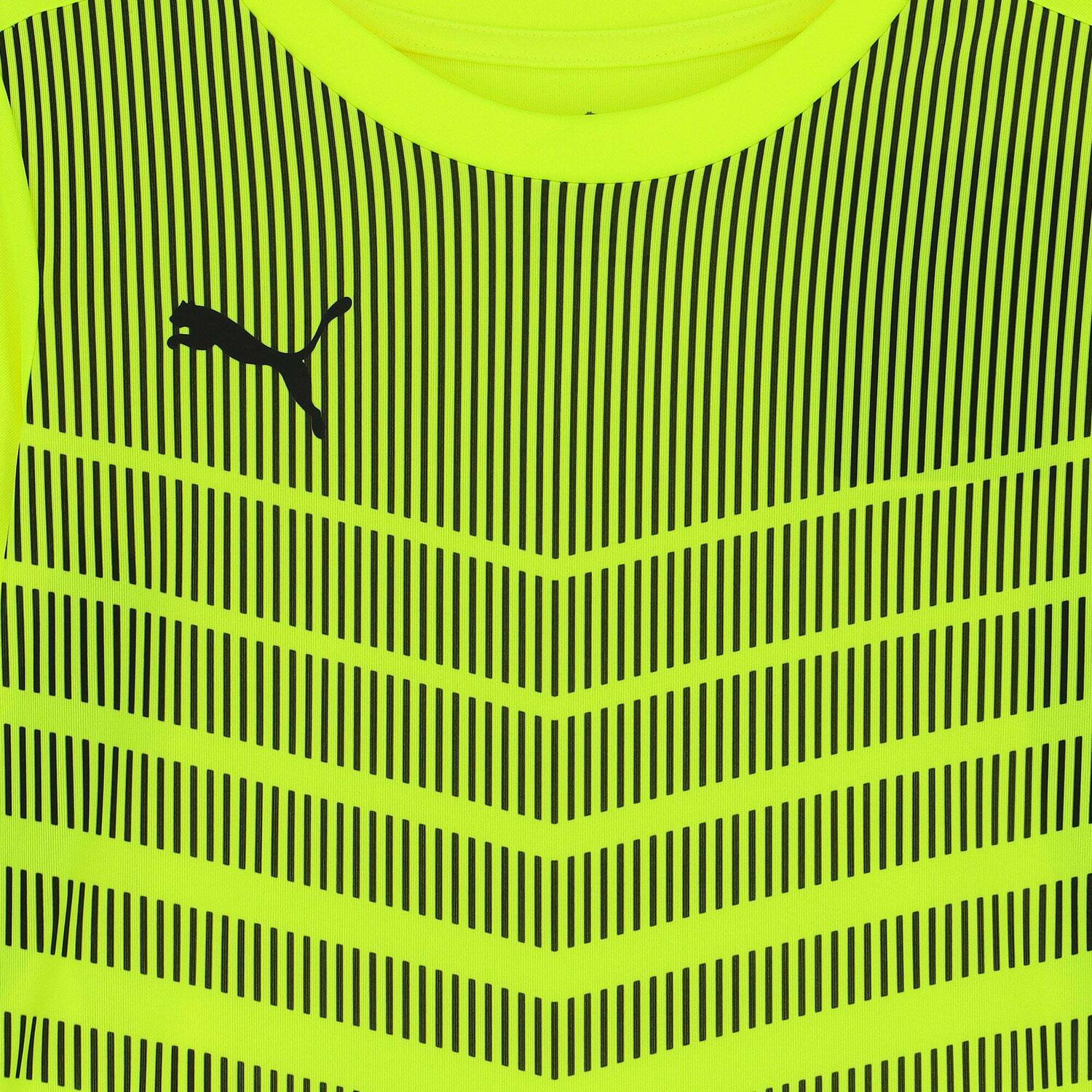 Boys Neon Green & Black Logo T-Shirt, 1, hi-res