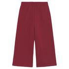 Girls Red Joggers, 3, hi-res