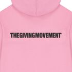 Girls Pink Logo Hooded Zip Up Top, 2, hi-res