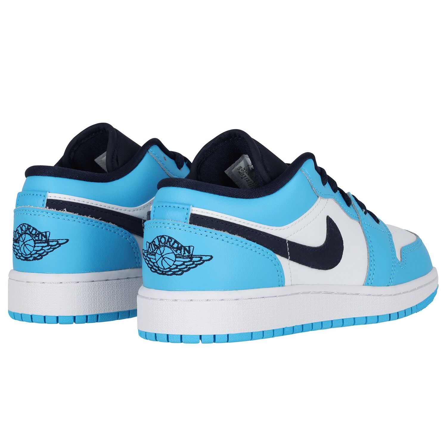 Blue & White Air Jordan 1 Low Trainers, 11, hi-res