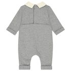 Grey Logo Baby Romper Gift Set, 1, hi-res