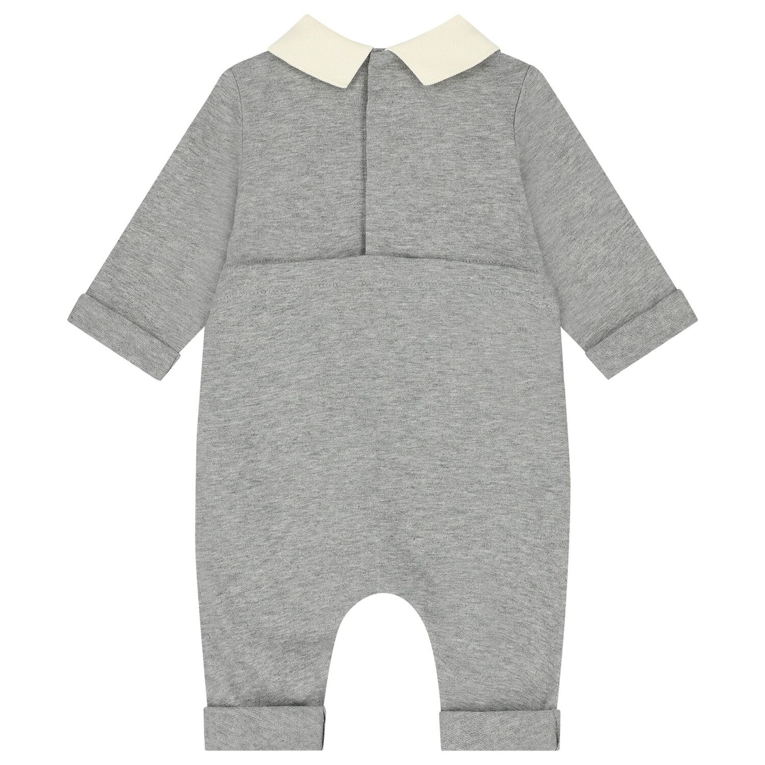 Grey Logo Baby Romper Gift Set, 1, hi-res