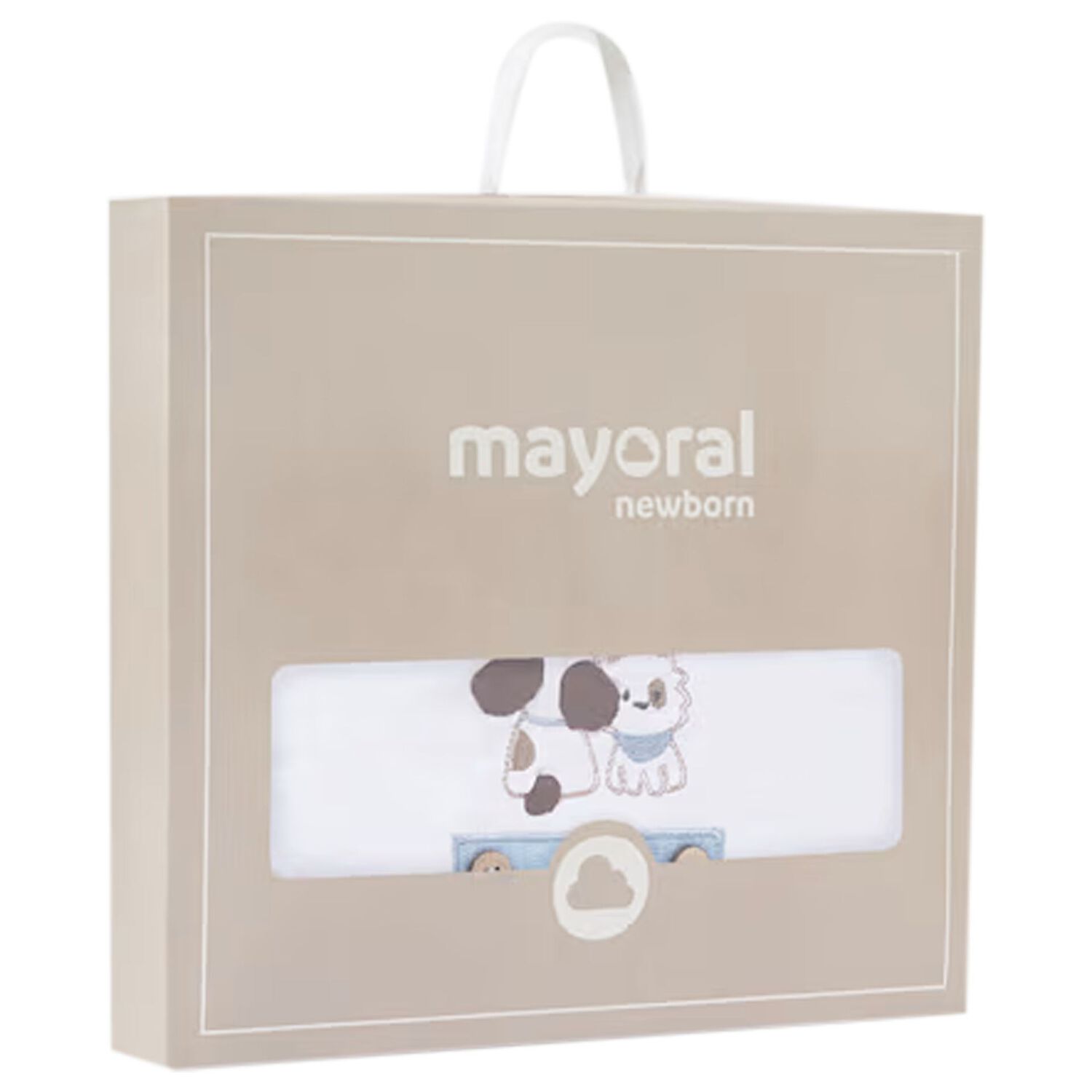 Baby Boys White & Blue Blanket, 2, hi-res