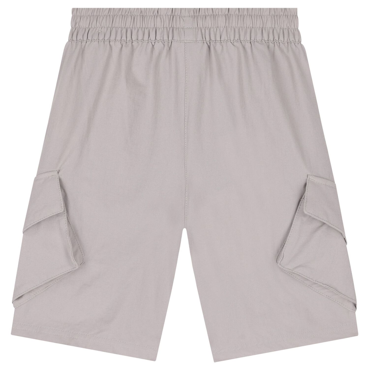 Boys Beige Logo Shorts, 1, hi-res