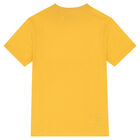 Boys Yellow Logo T-Shirt, 1, hi-res