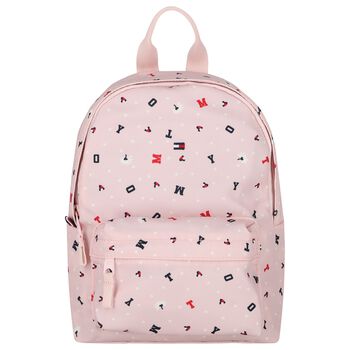Pink Heart Logo Backpack ( 35CM )