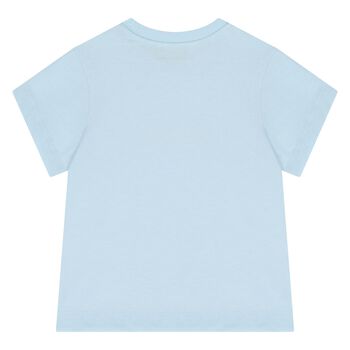 Younger Blue Teddy Bear Logo T-Shirt