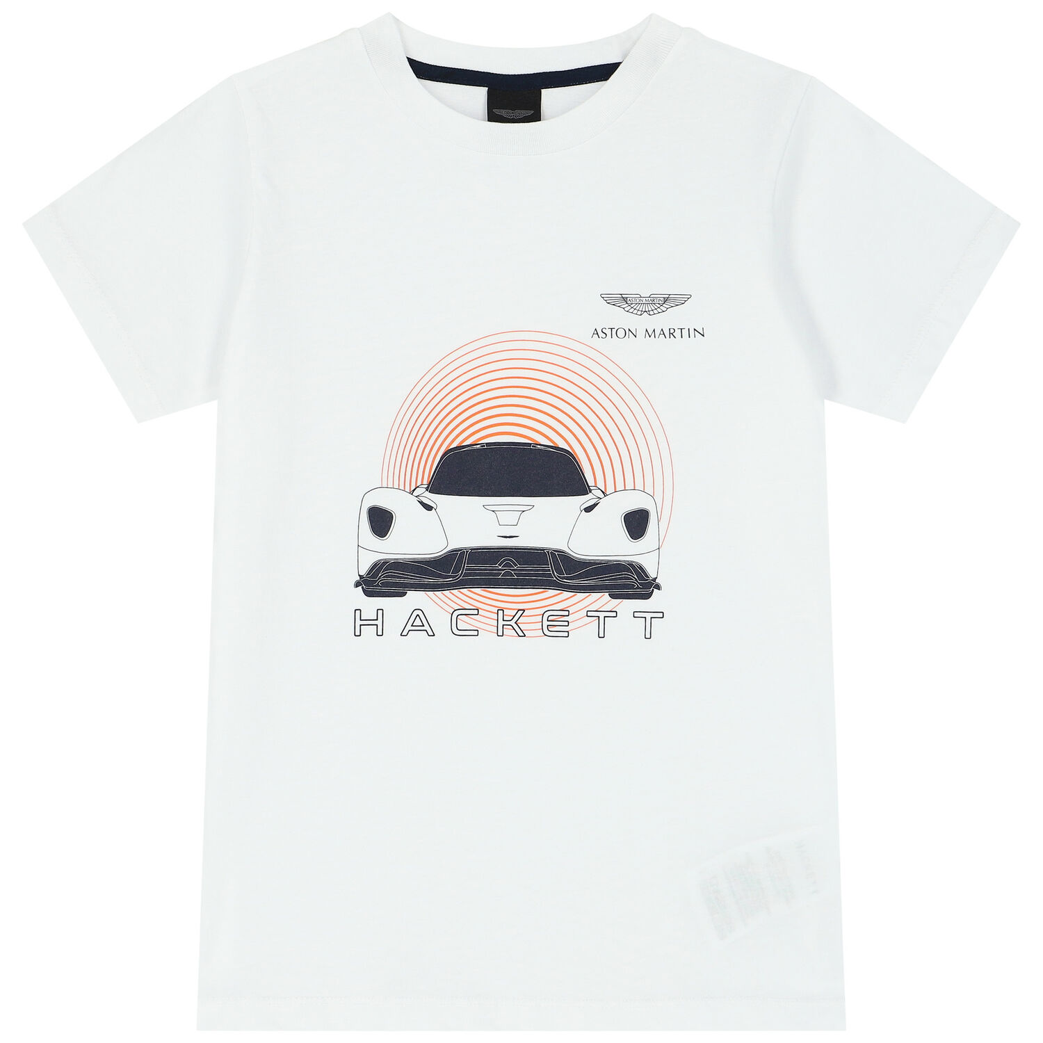 Boys White Logo T-Shirt, 1, hi-res