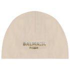 White & Beige Logo Babygrow Gift Set, 1, hi-res