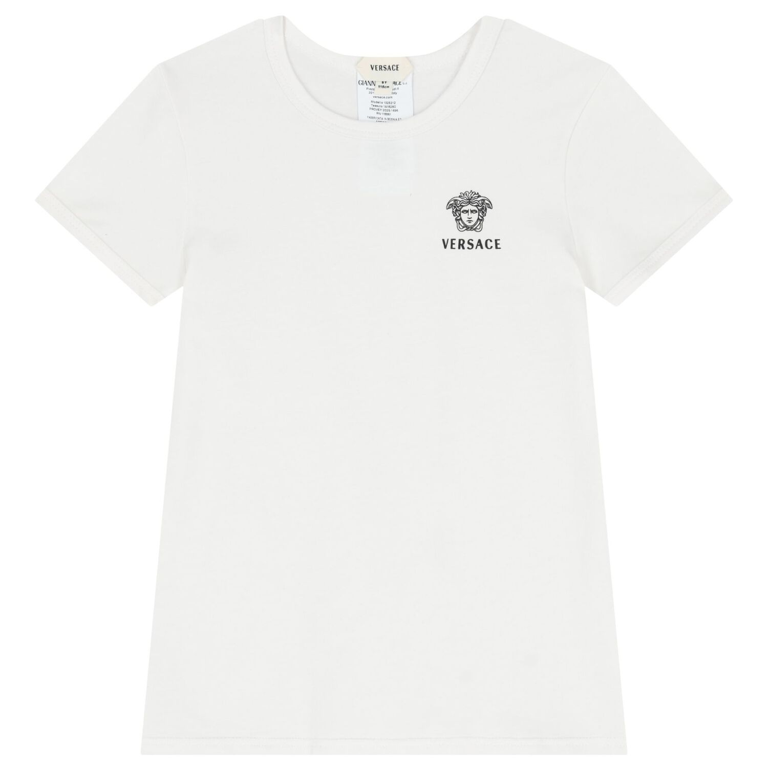 White & Black Medusa Logo T-Shirts ( 2-Pack ), 1, hi-res