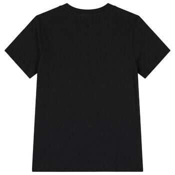 Black Teddy Bear Logo T-Shirt