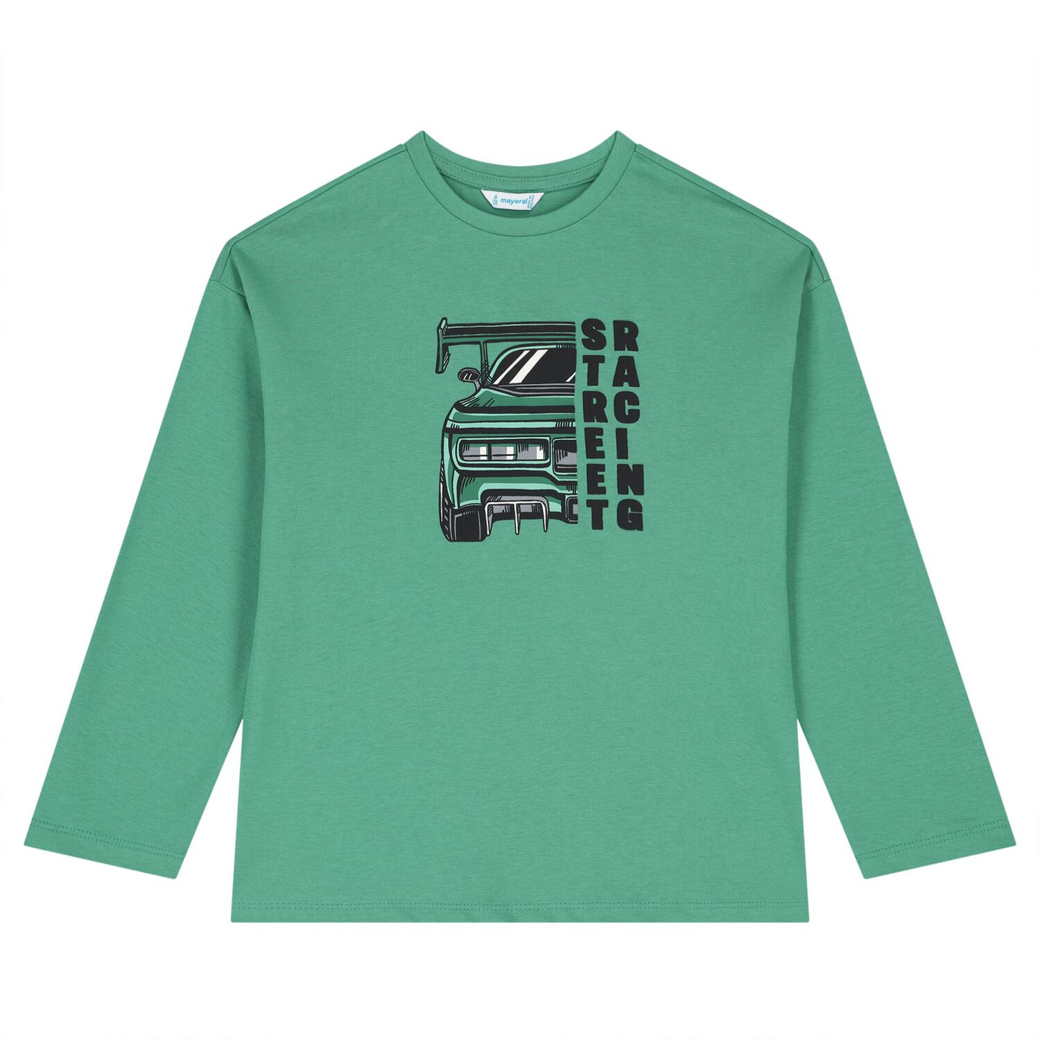 Boys White & Green Racing Car T-Shirt ( 2pack ), 1, hi-res