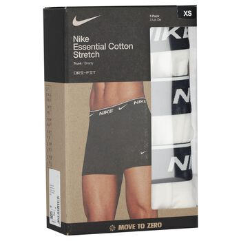 Boys White Boxer Shorts ( 3-Pack )