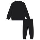 Black Logo Tracksuit, 2, hi-res