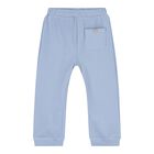 Baby Boys Ivory & Blue Toy Tracksuits ( 2-Pack ), 2, hi-res