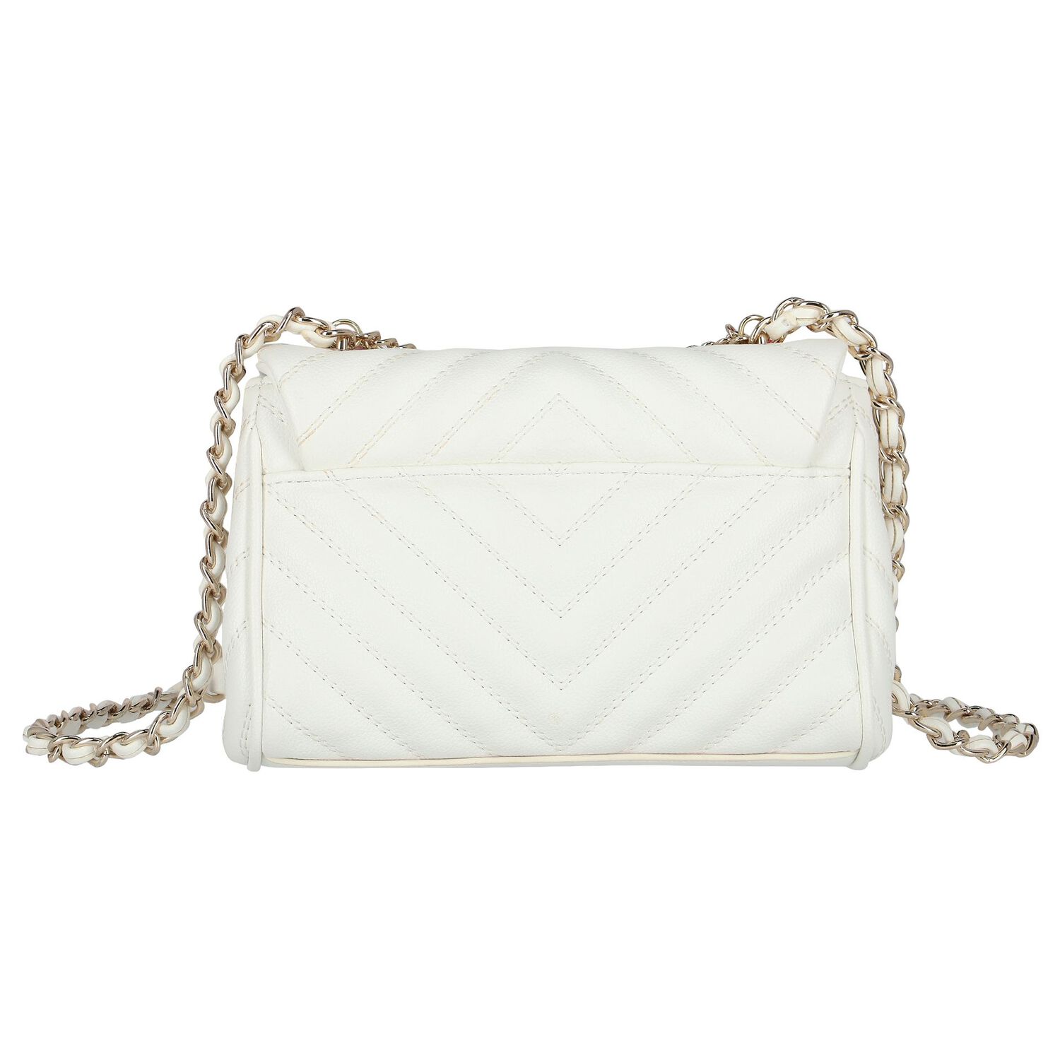Girls White Logo Handbag, 2, hi-res