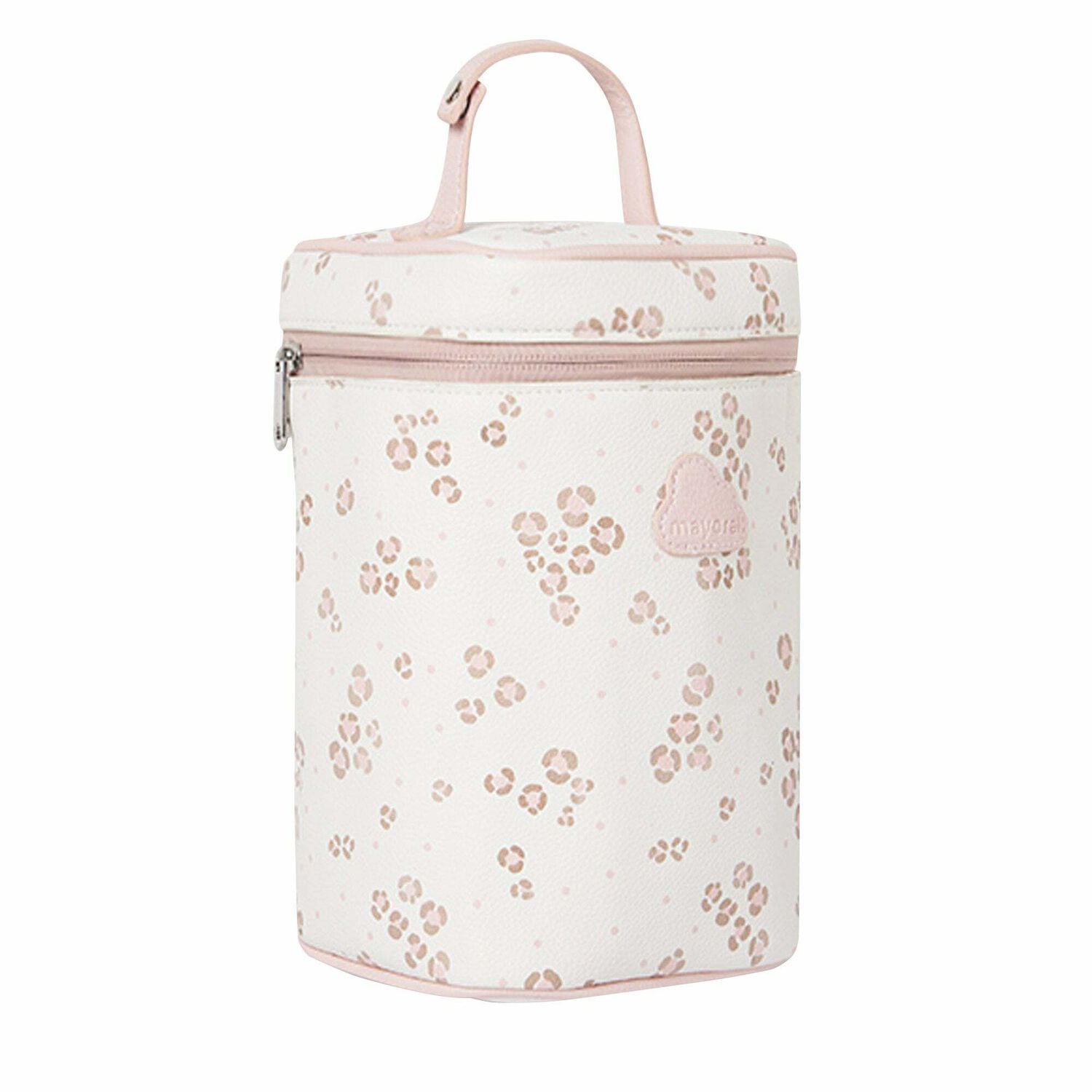 Baby Girls Pink Thermal Bottle Bag , 3, hi-res