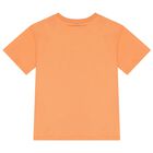 Boys Orange Logo T-Shirt, 1, hi-res