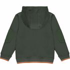 Boys Khaki Logo Tracksuit, 1, hi-res