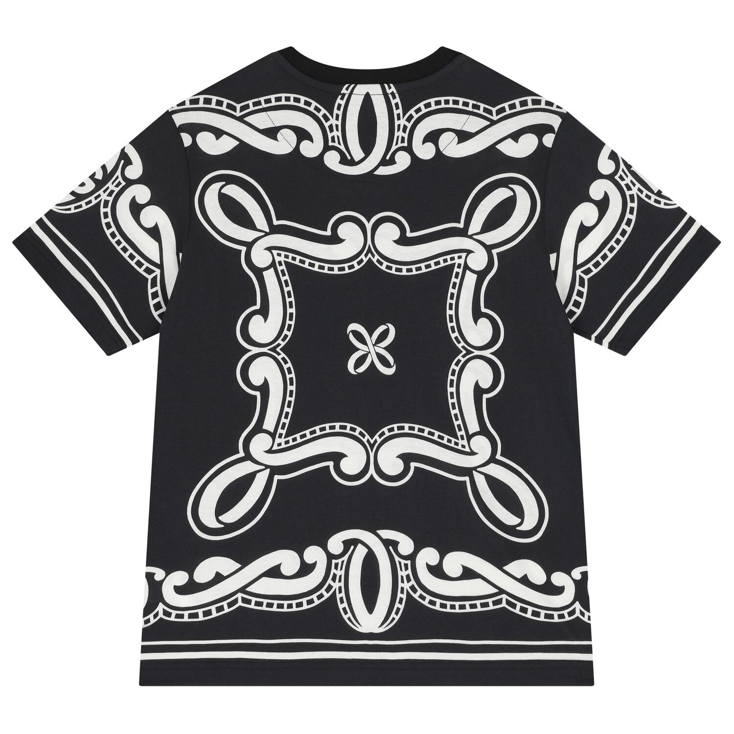 Boys Black Logo Bandana T-Shirt, 1, hi-res image number null
