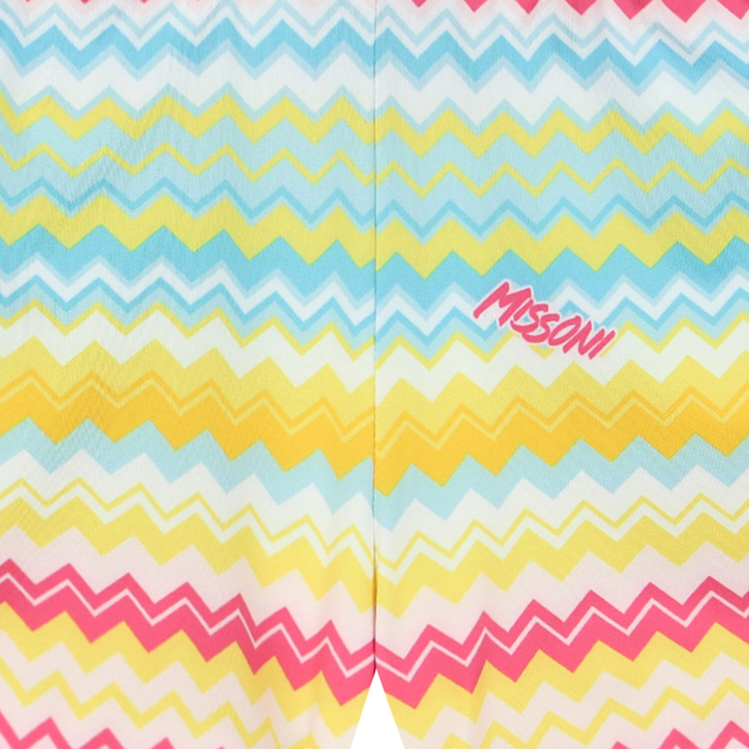 Girls Multi-Colored Logo Zigzag Swim Shorts, 1, hi-res