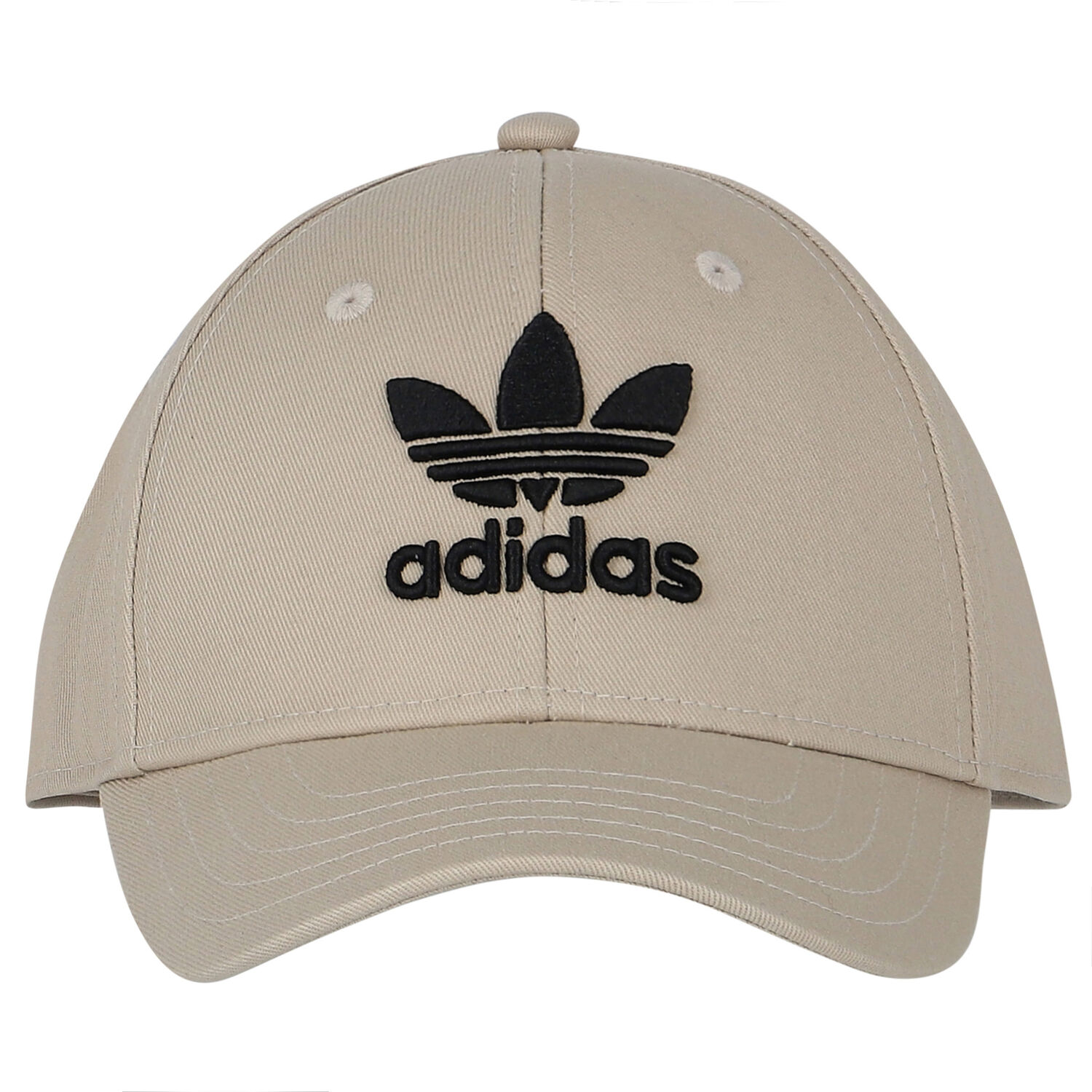 Beige Logo Embroidered Cap, 3, hi-res image number null