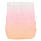 Girls Pink Logo Skirt, 1, hi-res