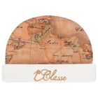 Ivory & Beige Geo Map Babygrow Set, 4, hi-res