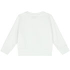 White Crest Logo Sweatshirt, 1, hi-res