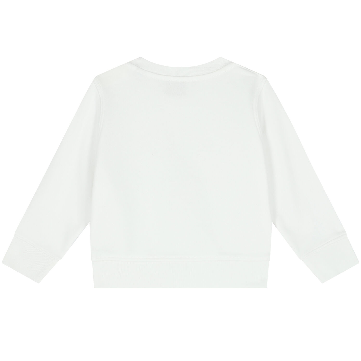 White Crest Logo Sweatshirt, 1, hi-res
