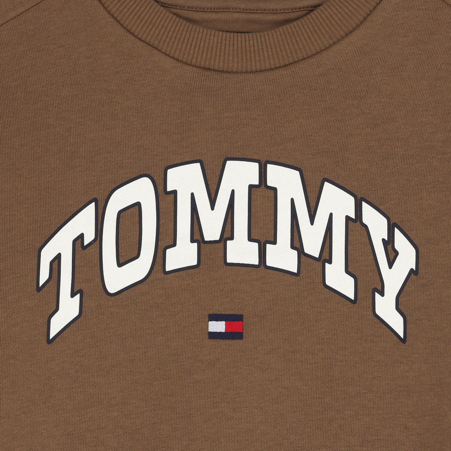 Boys Brown Logo Sweatshirt, 2, hi-res