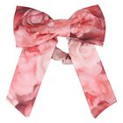 Girls Pink Bow Scrunchie, 1, hi-res