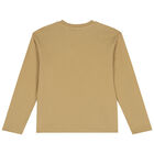 Boys Beige Long Sleeve Top, 1, hi-res