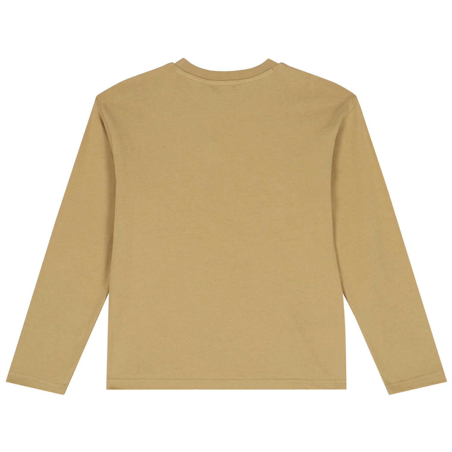 Boys Beige Long Sleeve Top, 1, hi-res