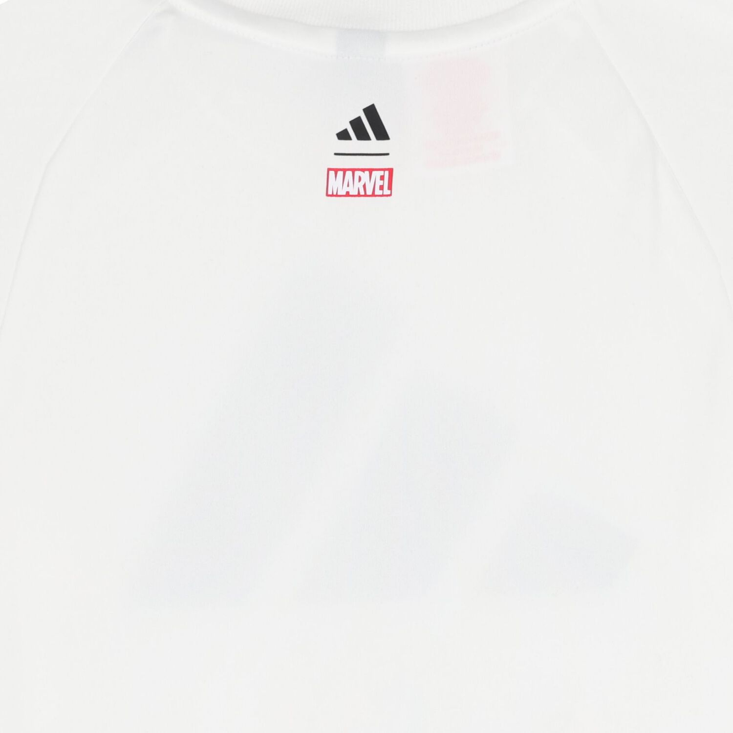 Boys White Marvel Logo T-Shirt, 1, hi-res