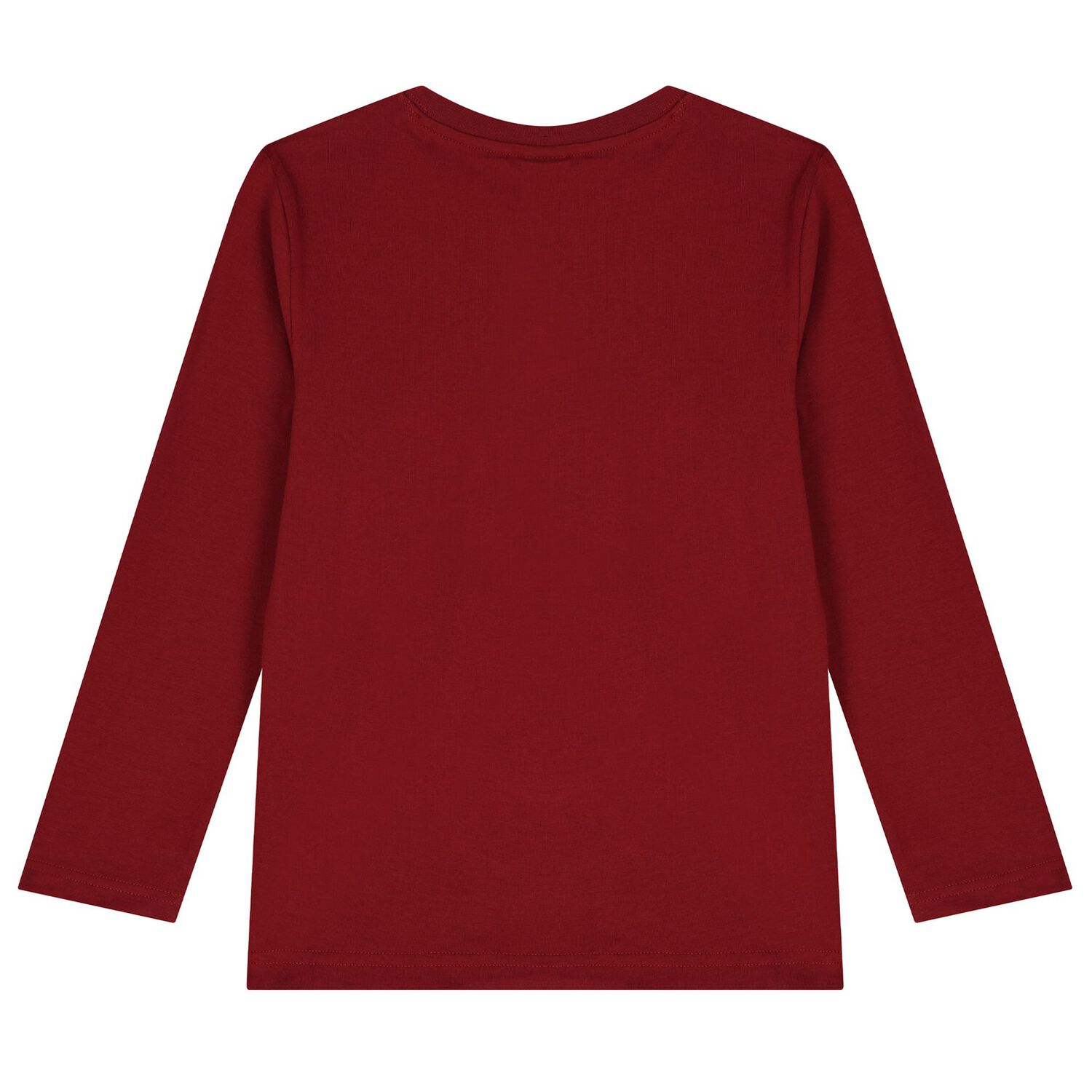 Boys Burgundy Logo Pyjamas, 1, hi-res