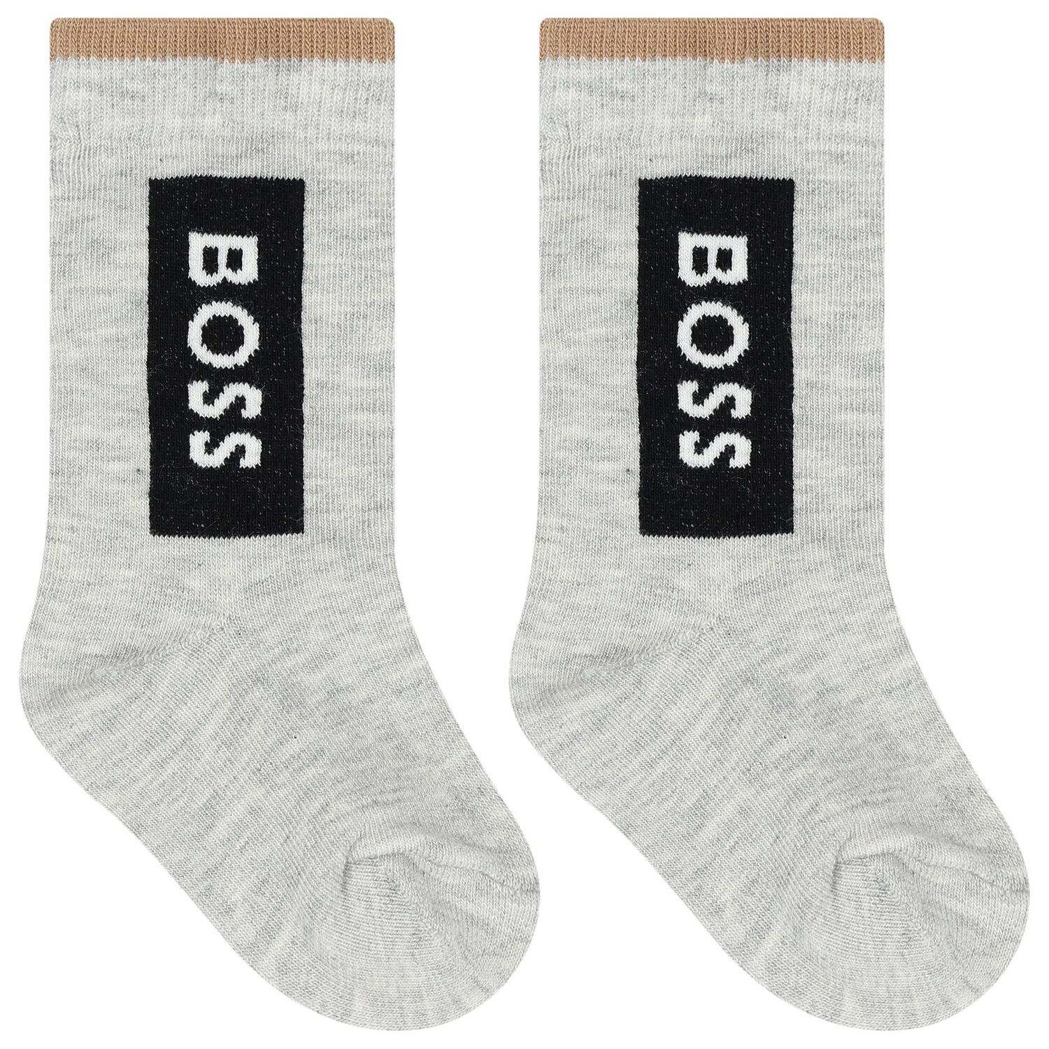 Baby Boys Multi-Colored Logo Socks ( 3-Pack ), 1, hi-res