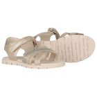 Girls Gold Logo Sandals, 1, hi-res