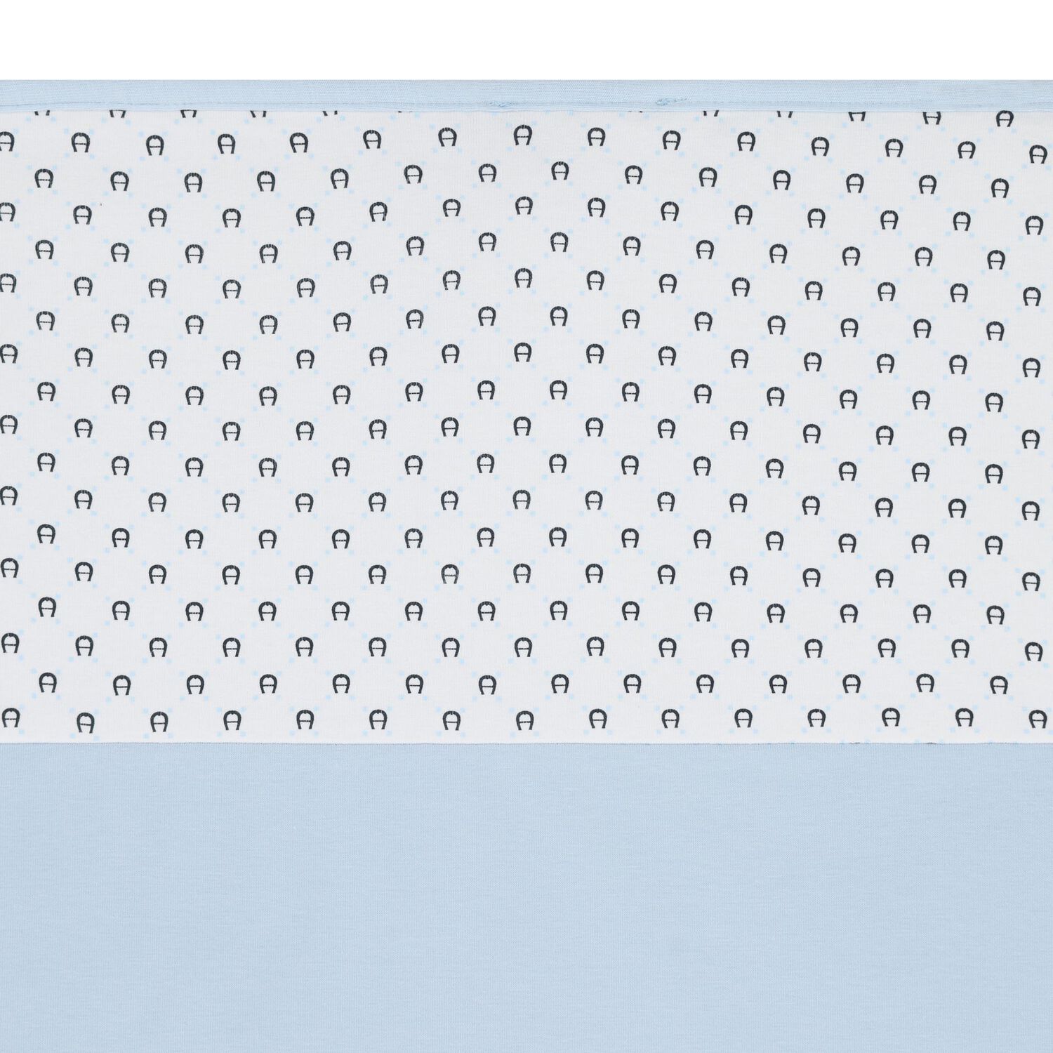 Baby Boys Blue Logo Blanket, 2, hi-res