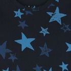 Baby Boys Navy Stars Bodysuit, 1, hi-res