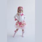 Girls Pink Bow Skirt, 1, hi-res