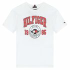 Boys White Logo T-Shirt, 2, hi-res