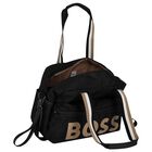 Black Logo Baby Changing Bag, 1, hi-res