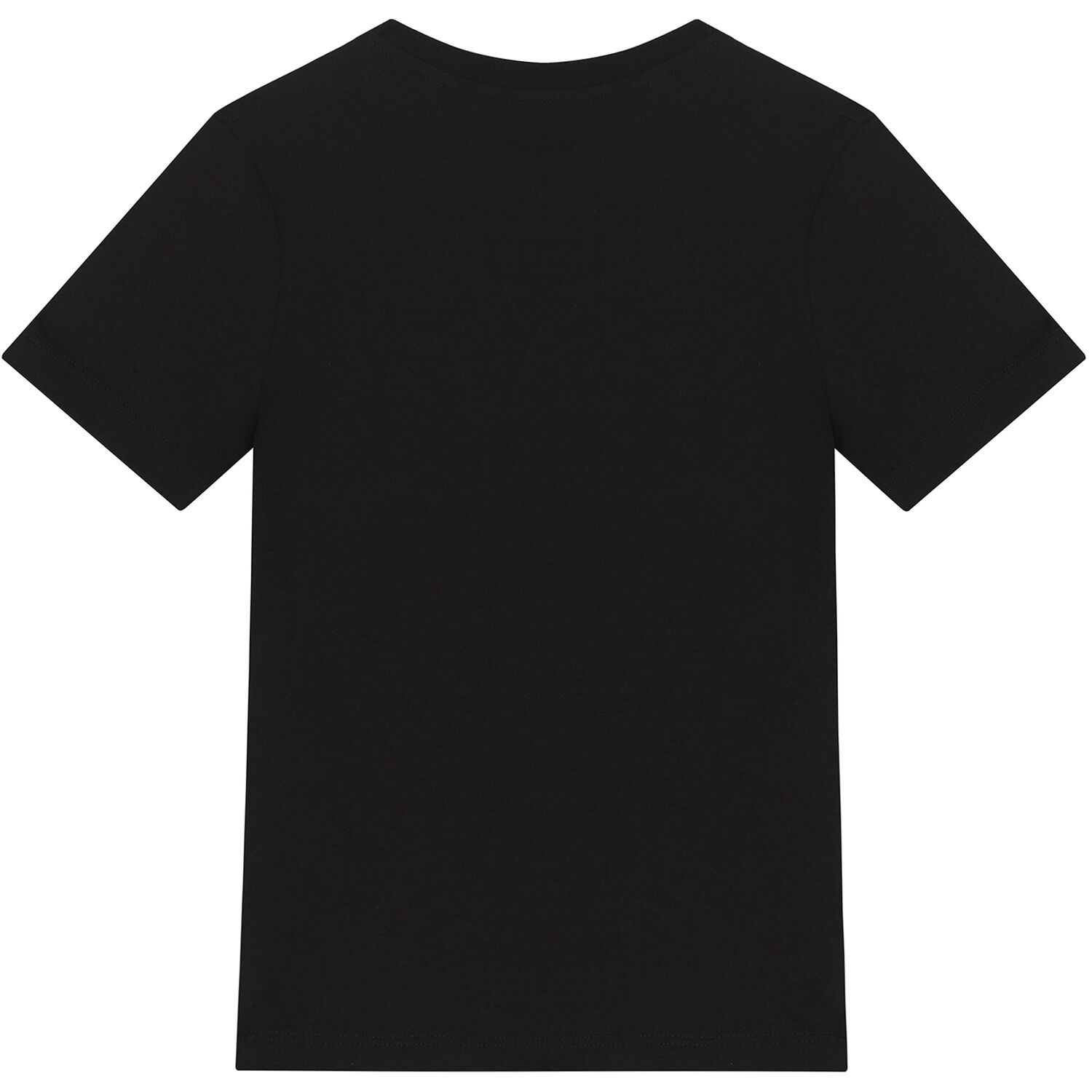 Boys Black Logo T-Shirt, 1, hi-res