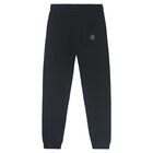 Boys Black Joggers, 2, hi-res